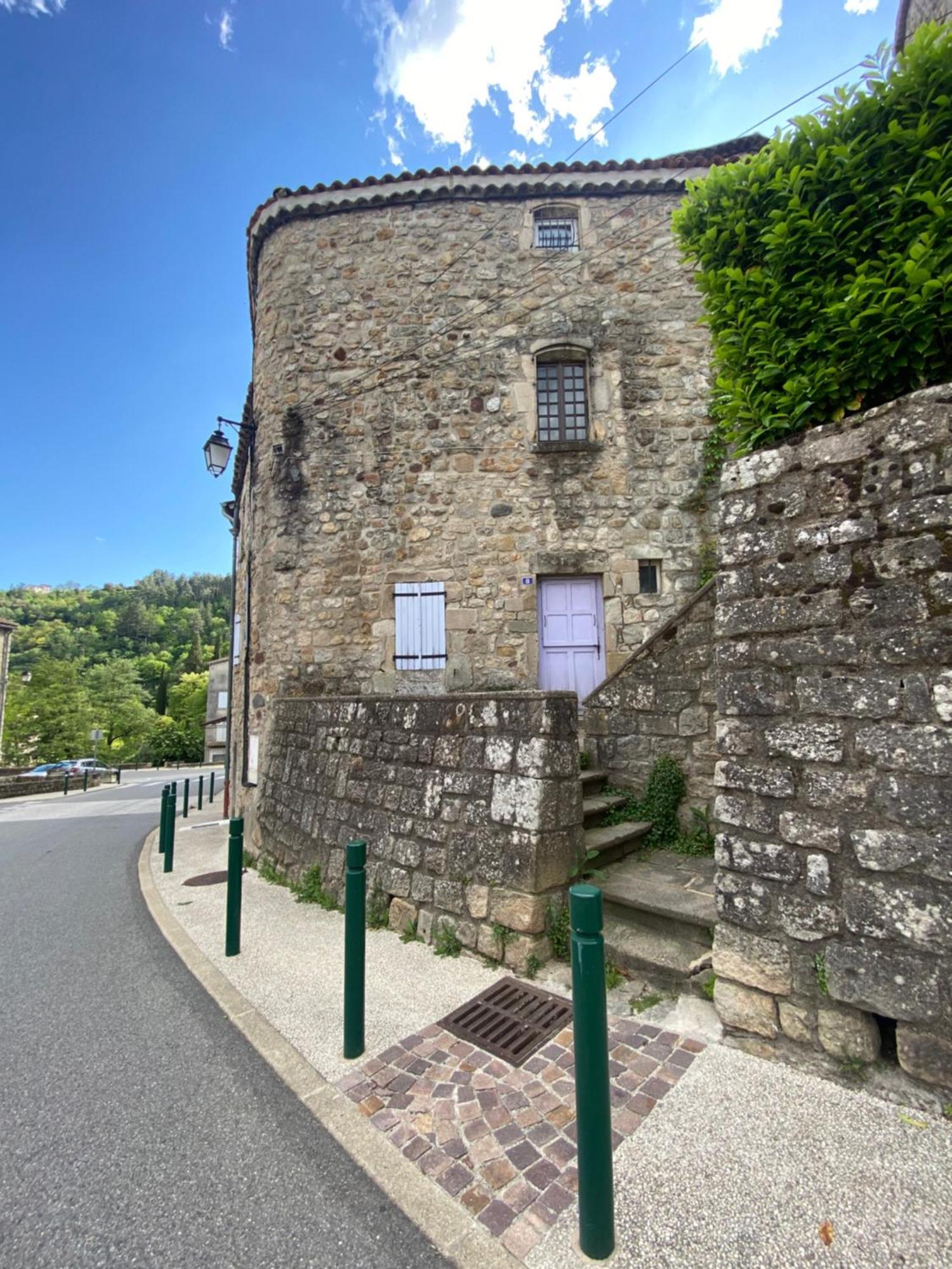 Appartement Atypique Largentière Buitenkant foto