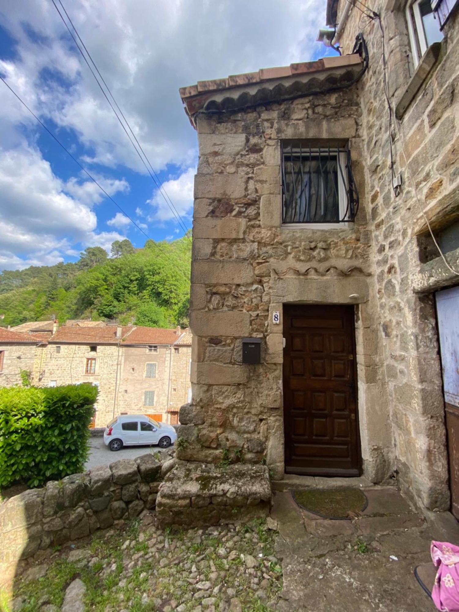 Appartement Atypique Largentière Buitenkant foto