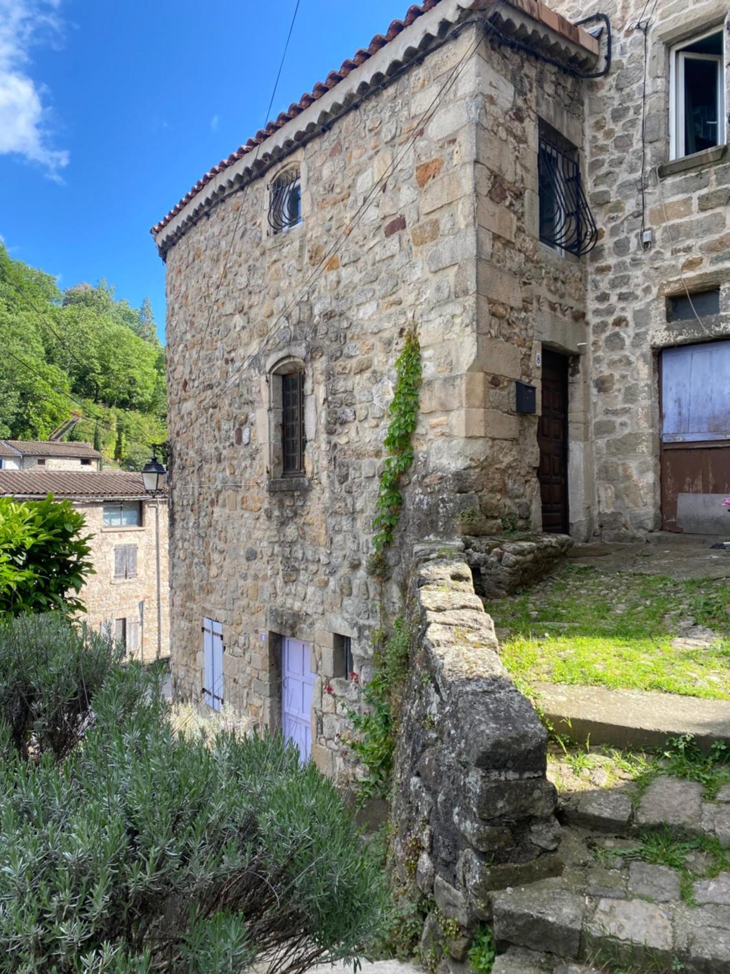 Appartement Atypique Largentière Buitenkant foto